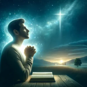 Mensagem de boa noite evangélica com louvor