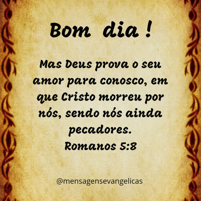 mensagem de bom dia para igreja evangélica