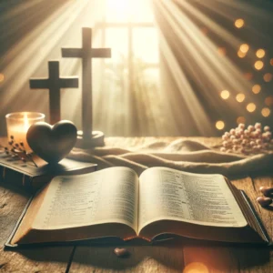 mensagem evangélica com versículo bíblico